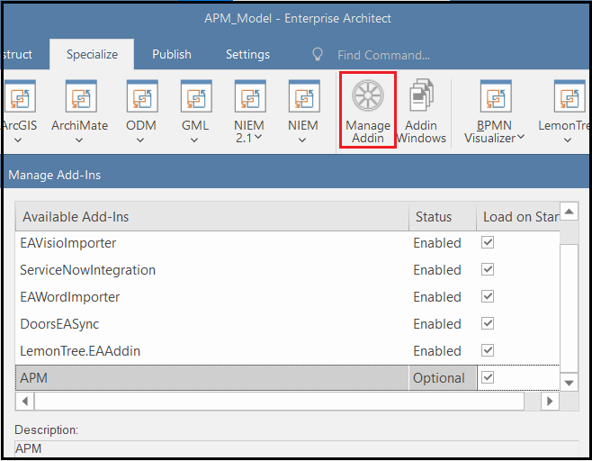 apm-model-add-in-imported