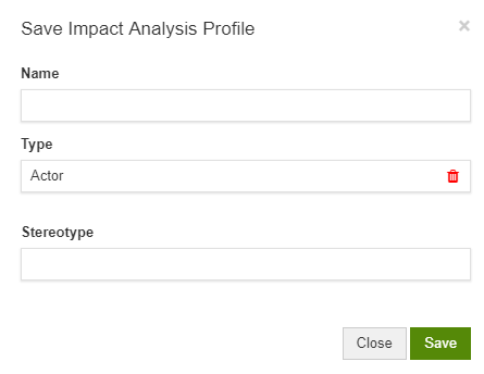 Impact Analysis Profiles
