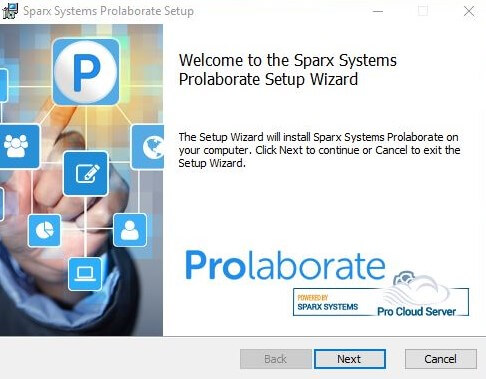 Install Prolaborate Next Step